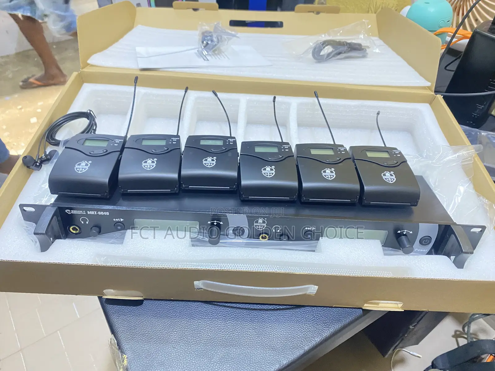 6 Ch Markton USA Inear Monitor With Receiver