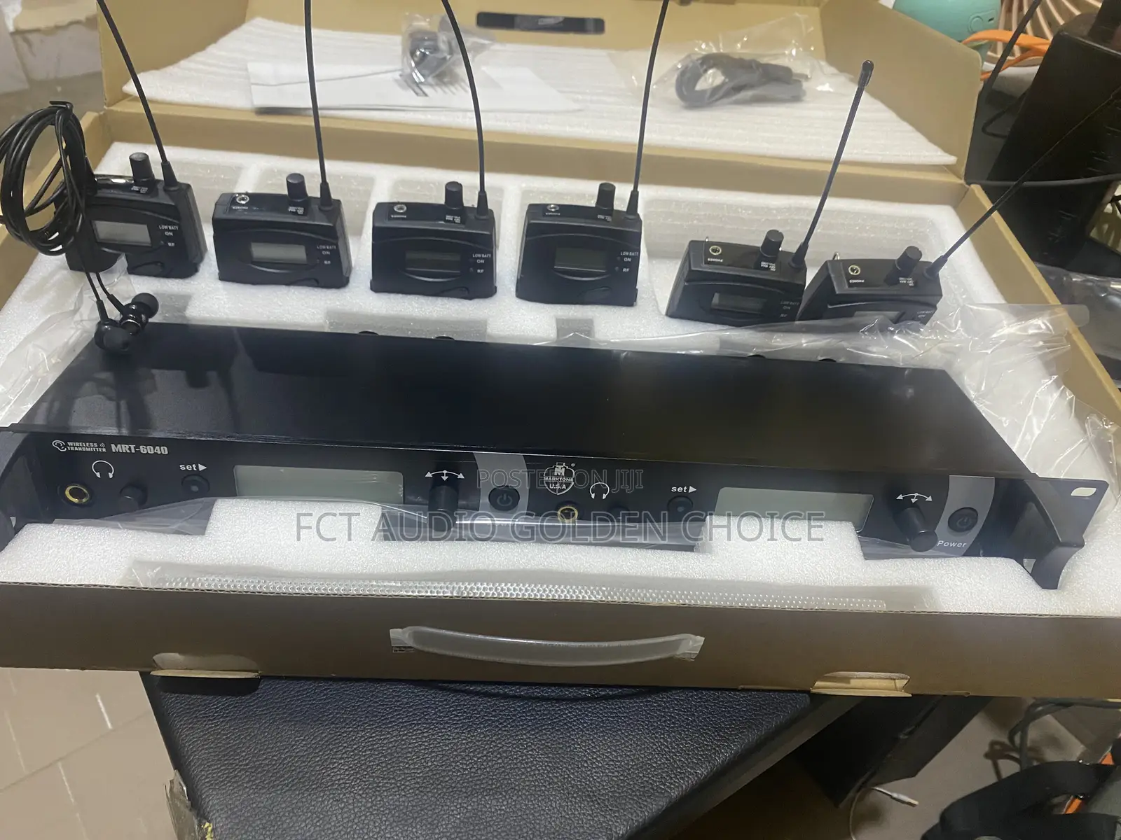 6 Ch Markton USA Inear Monitor With Receiver