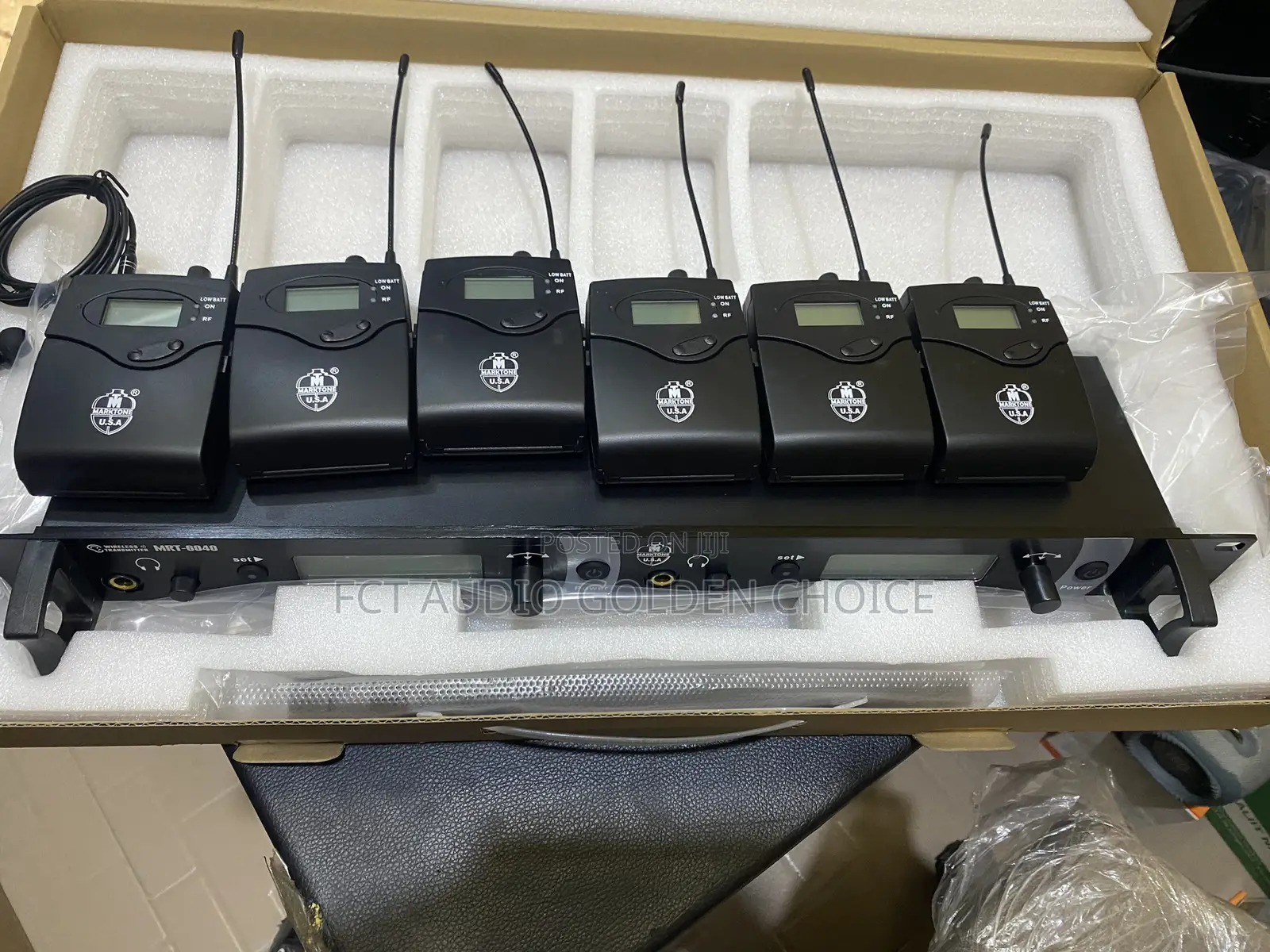 6 Ch Markton USA Inear Monitor With Receiver