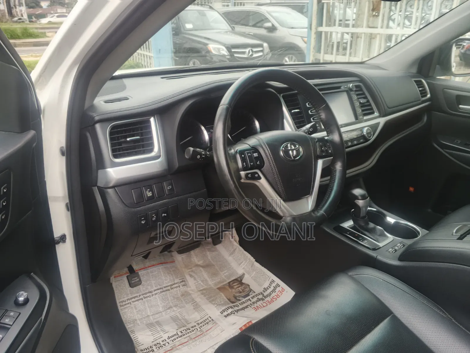 Toyota Highlander Limited 4dr SUV AWD (3.5L 6cyl 6A) 2014 White