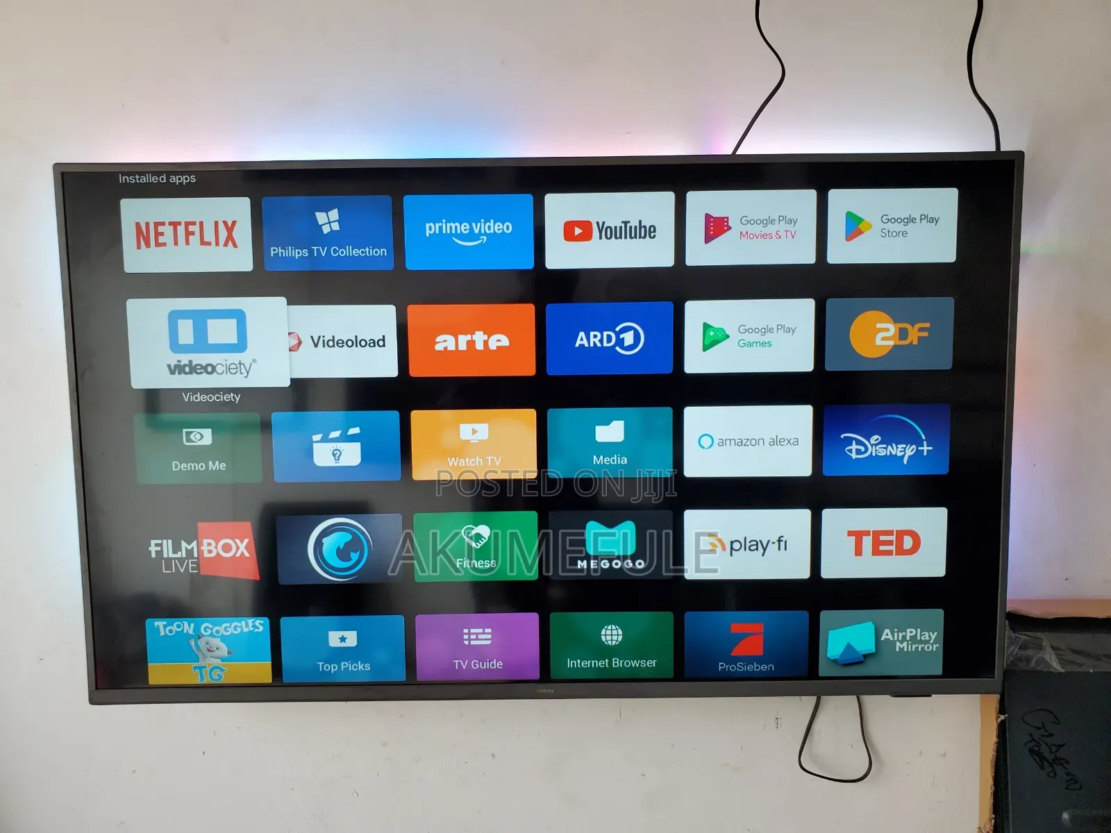 Philips Android TV 50 Inches Display With Free Netflix Account