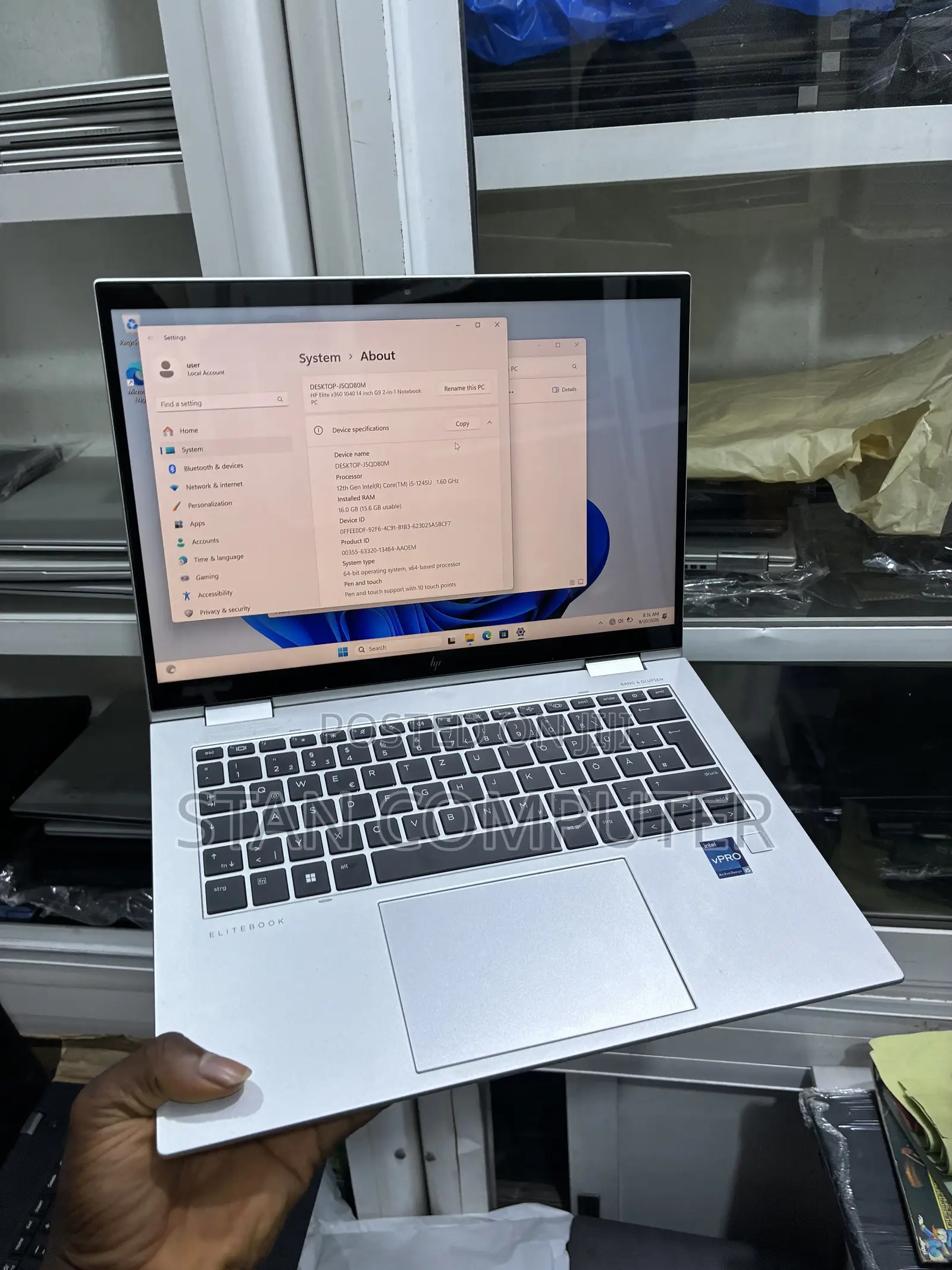 Laptop HP EliteBook x360 1040 G9 16GB Intel Core i5 SSD 512GB