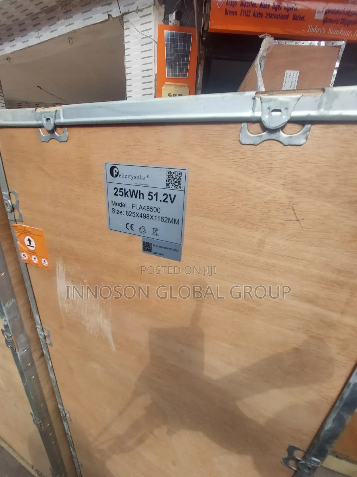 25kwh (450Ah) 51.2v FelicitySolar Lithium Ion Phosphate Battery
