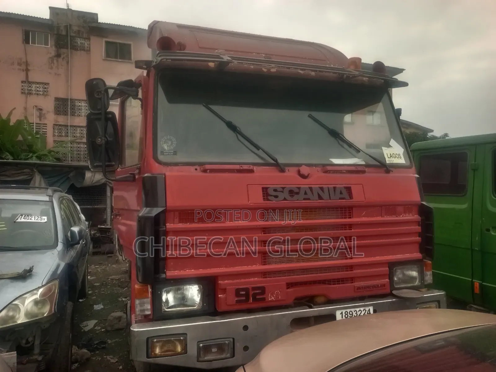 Scania 92 Truck Head 6 Tyres (Foreign Used)