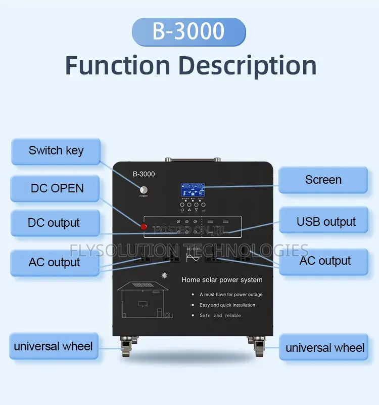 Eagle B-1000 Heavy-Duty 1000W Portable Power Station