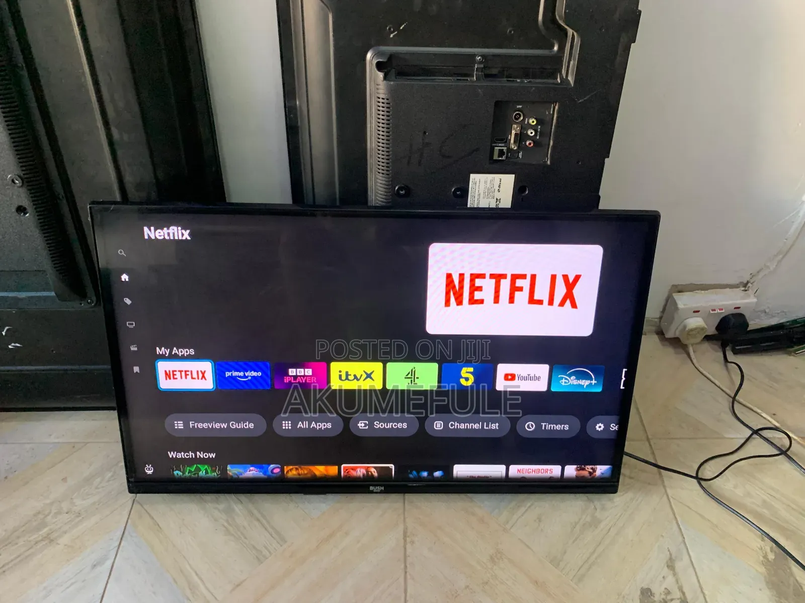 Bush Smart TV 32 Inches Display With Free Netflix Account
