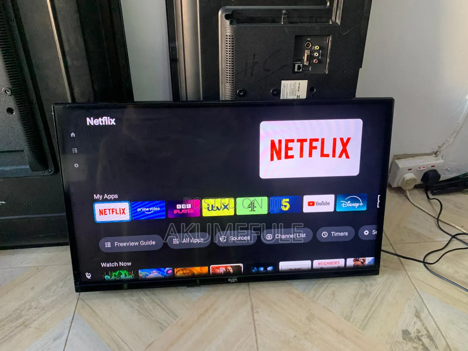 Bush Smart TV 32 Inches Display With Free Netflix Account