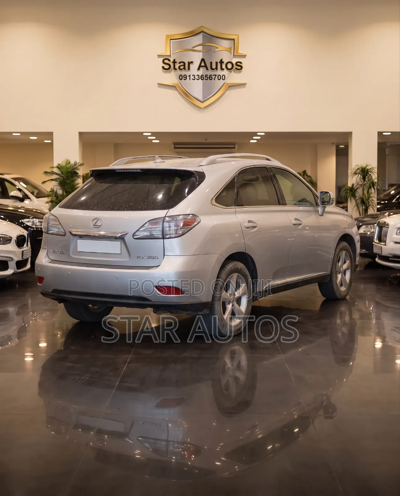 Lexus RX 2011 Silver