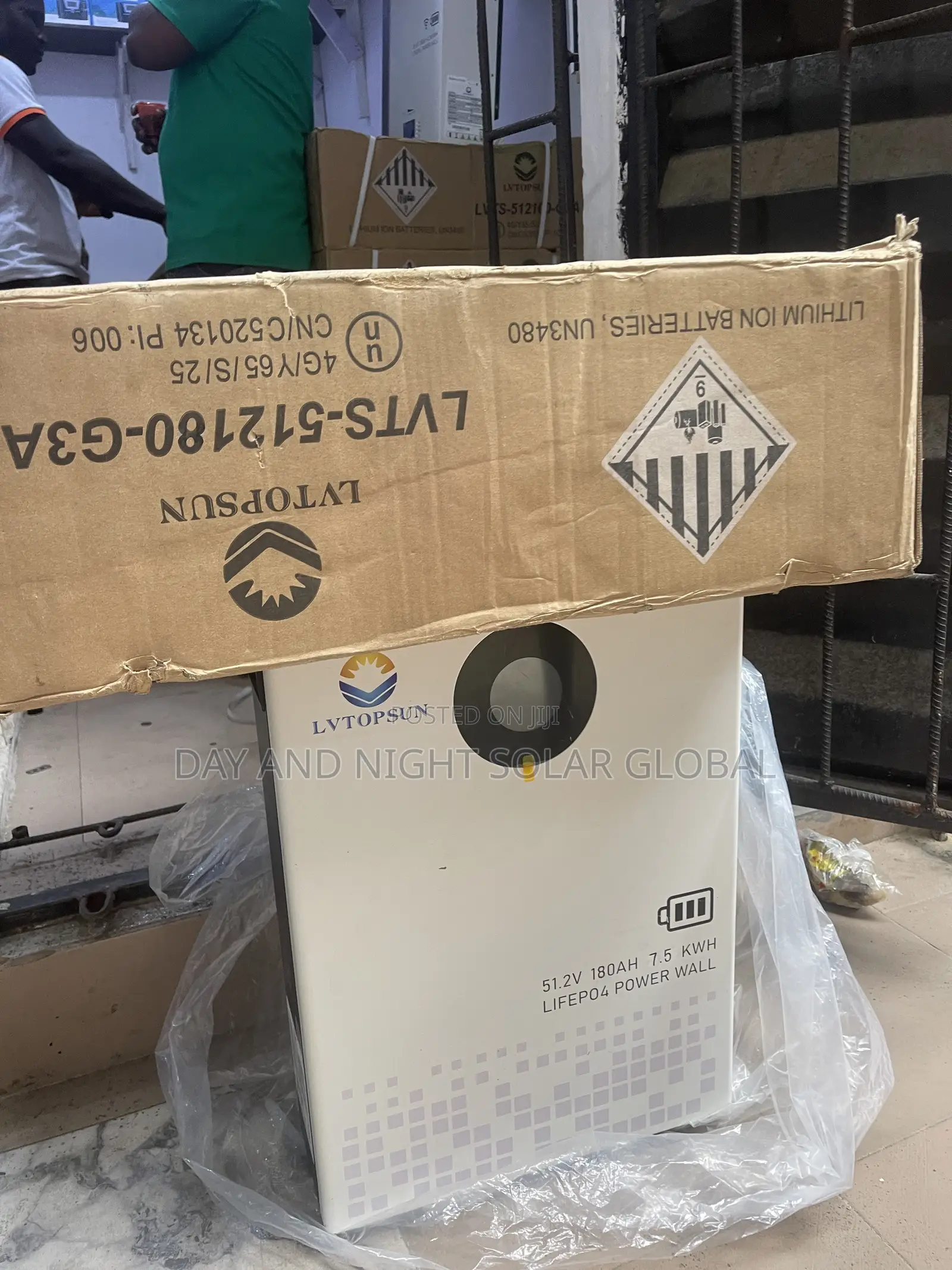 7.5kwh 48v LVTOPSUN Ion Lithium Battery