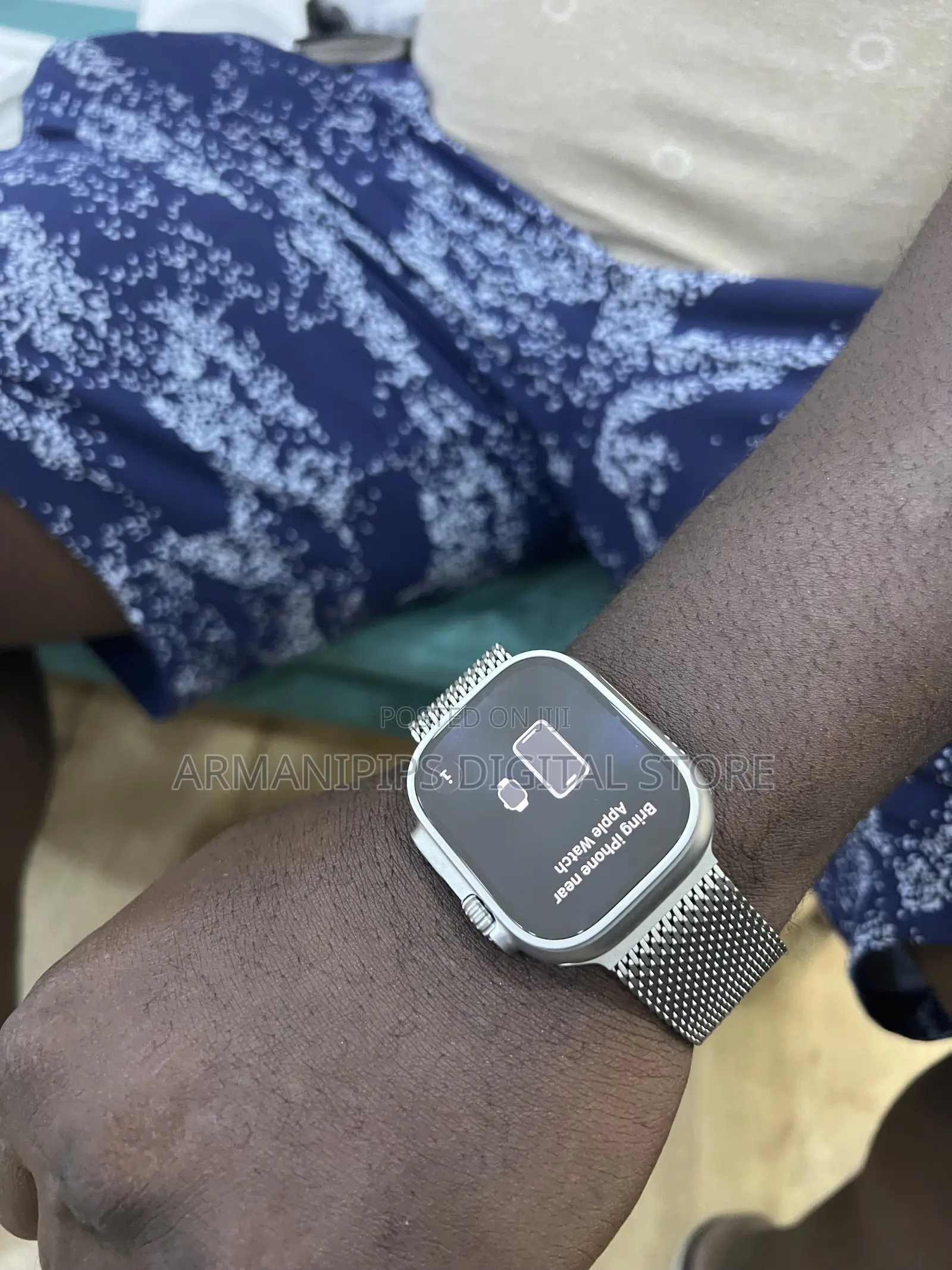 Brand New Apple Watch Ultra 3 49MM Natural Titanium With Milanese Loop