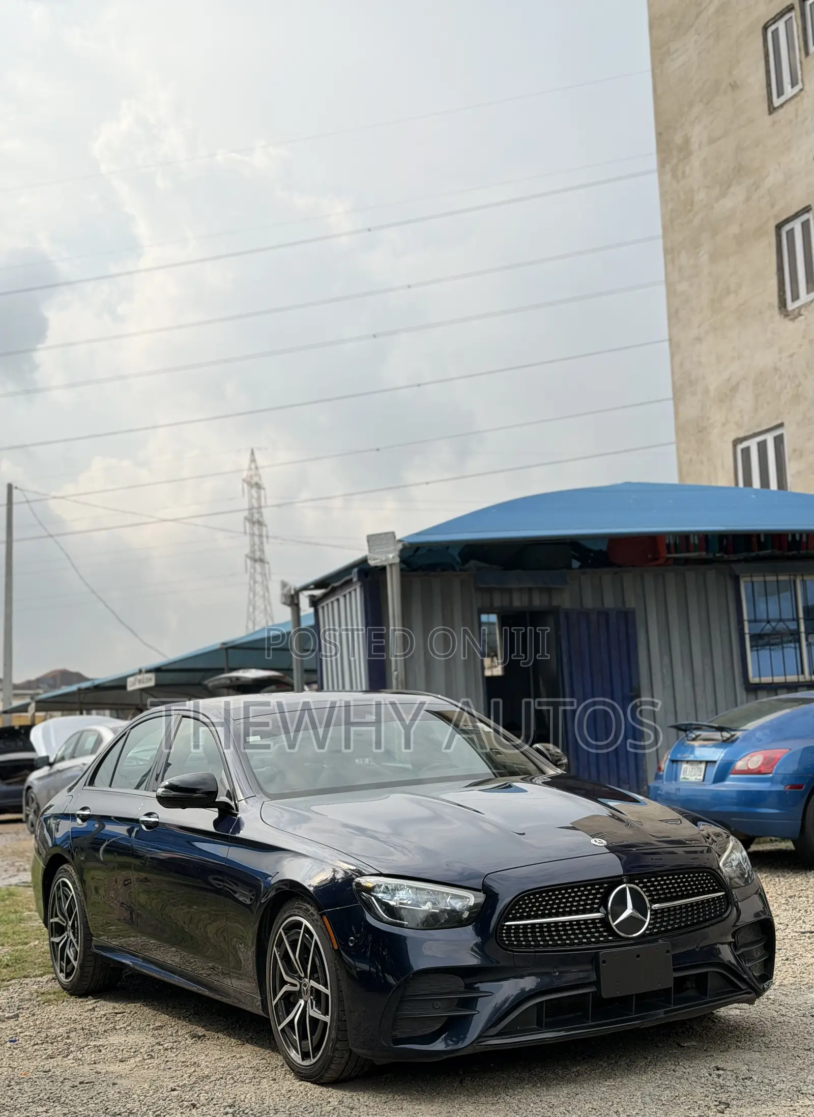 Mercedes-Benz E350 2021 Blue