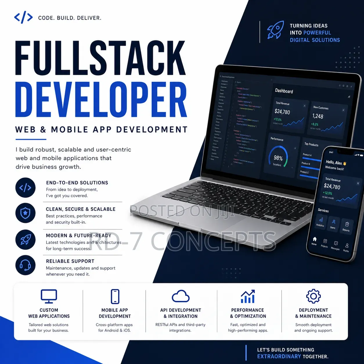 Web/Mobile App Developers