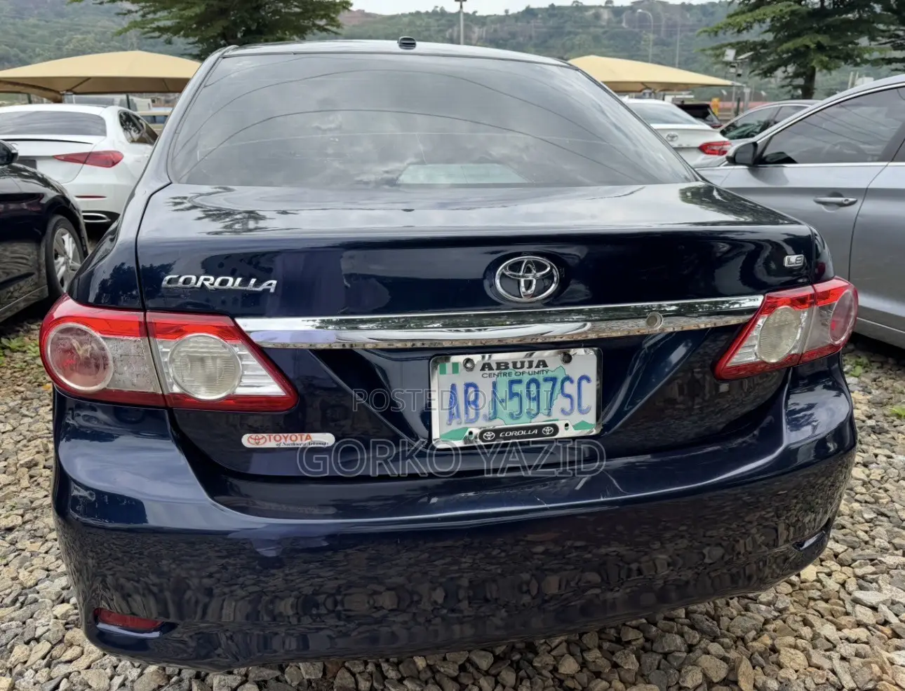 Toyota Corolla Base 4dr Sedan (1.8L 4cyl 5M) 2011 Blue
