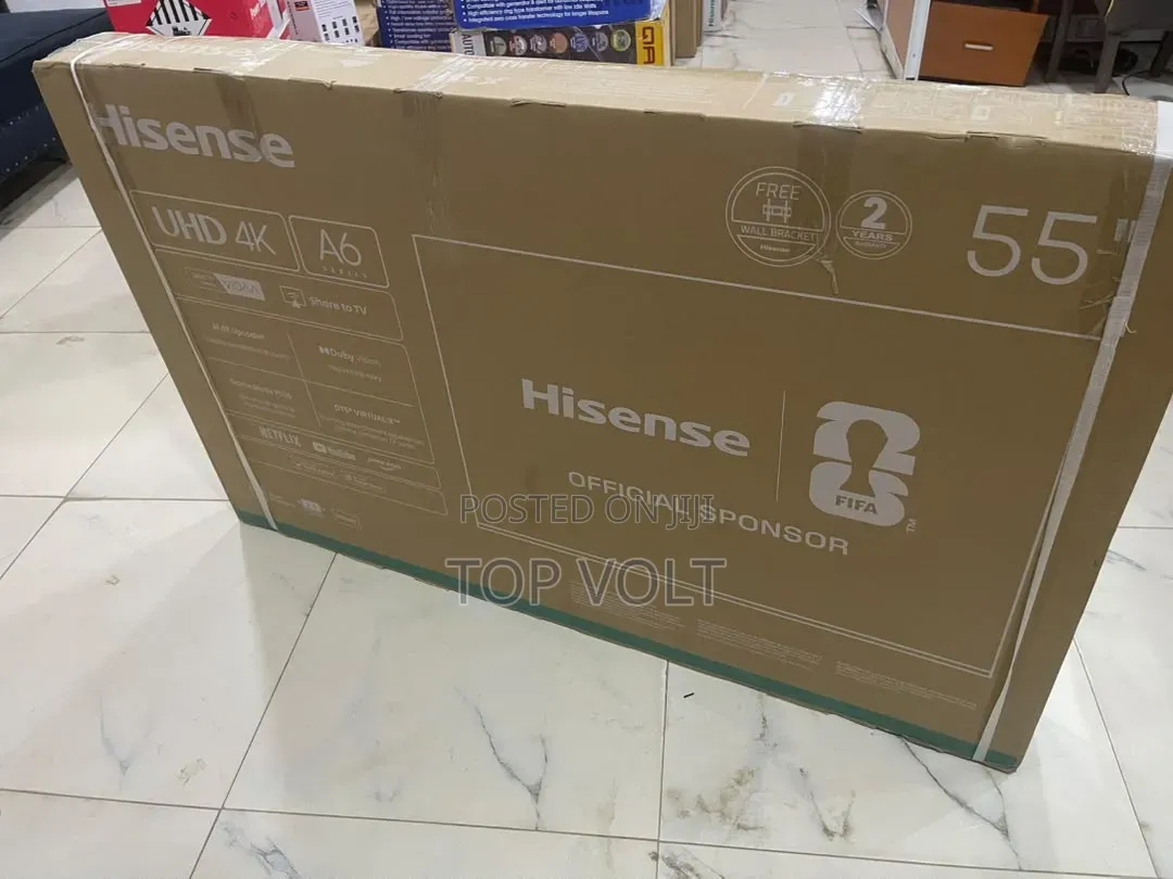 Hisense 55” UHD Smart TV – Crystal Clear Picture