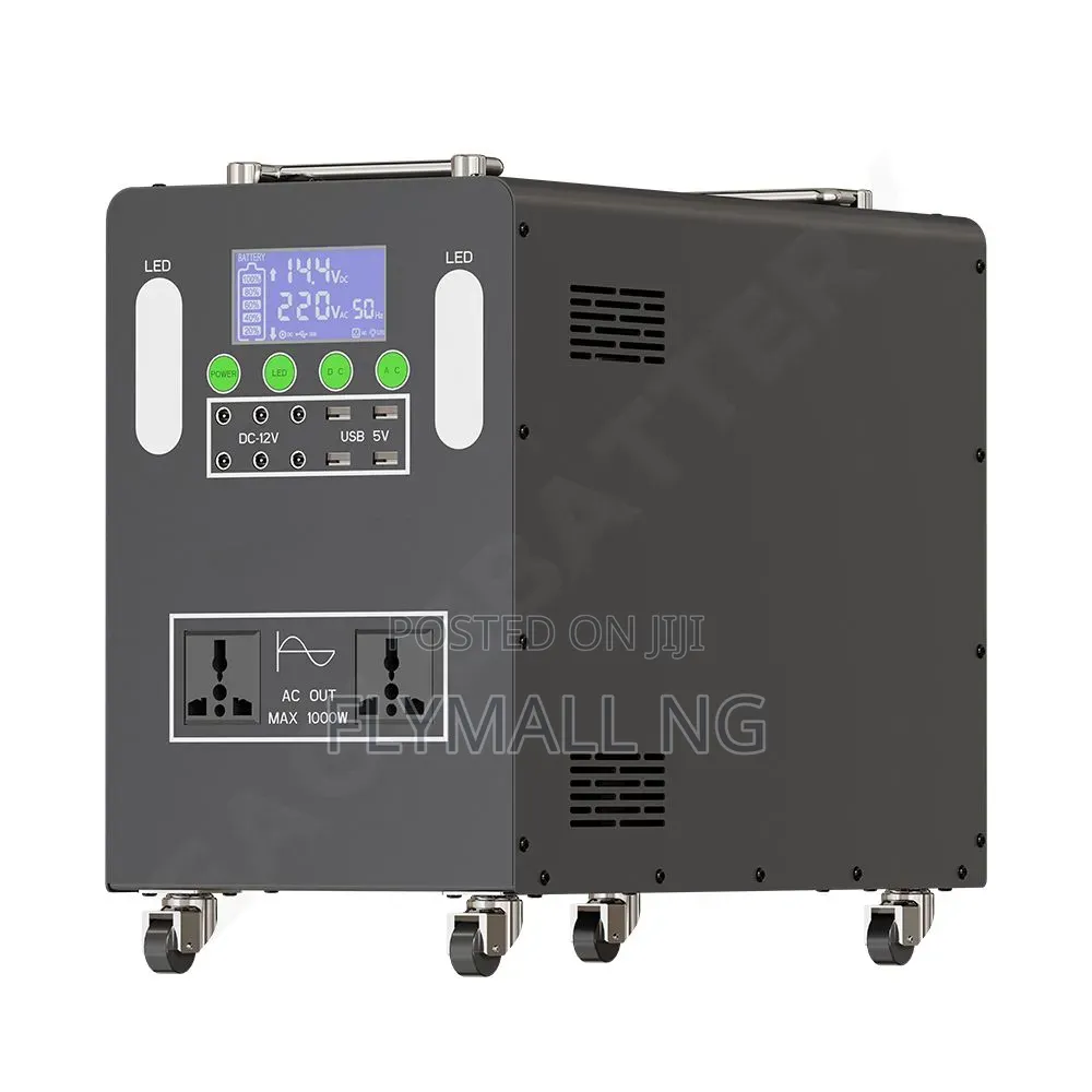 1000W Portable Power Station Solar Generator