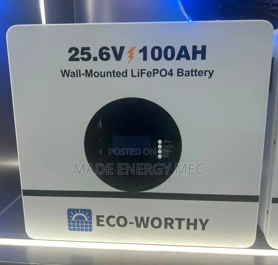 Eco Worthy 2.5kwh 24v Lithium Battery