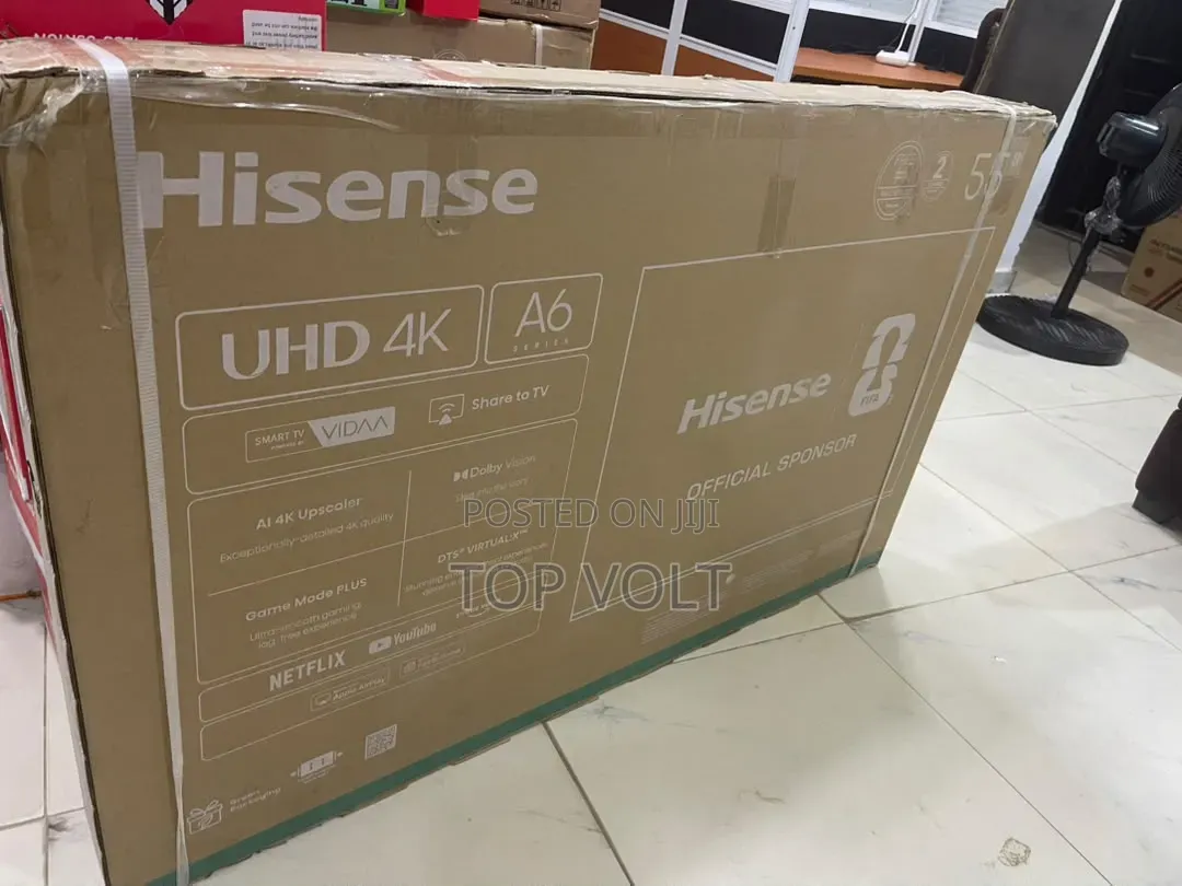 Hisense 55” Ultra HD Smart Television – Modern Design