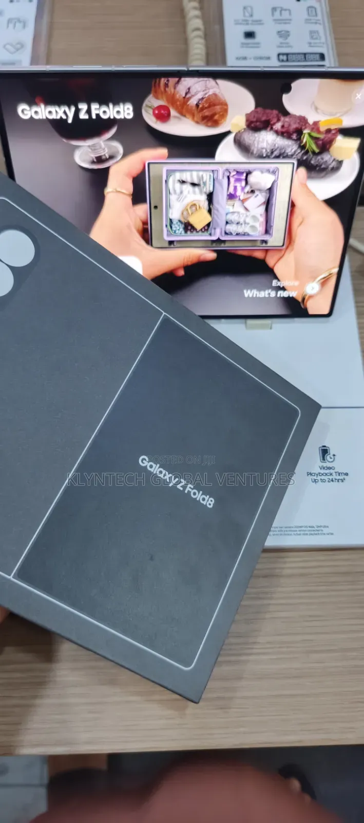 New Samsung Galaxy Z Fold8 256 GB Black