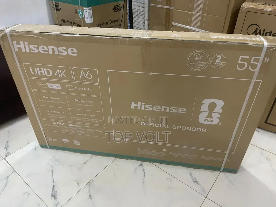 Hisense 55 Inch Smart TV – UHD Display
