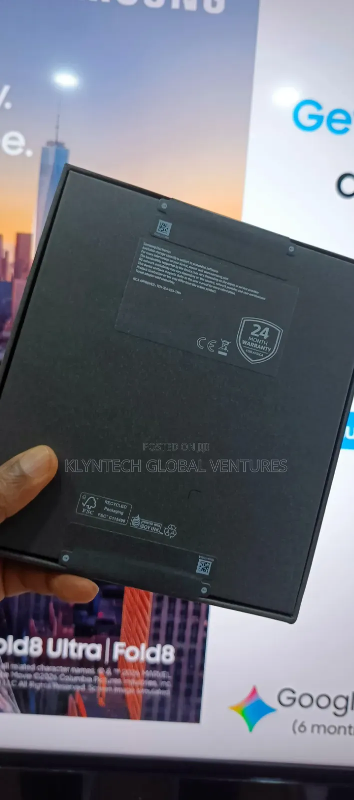 New Samsung Galaxy Z Fold8 Ultra 256 GB Black