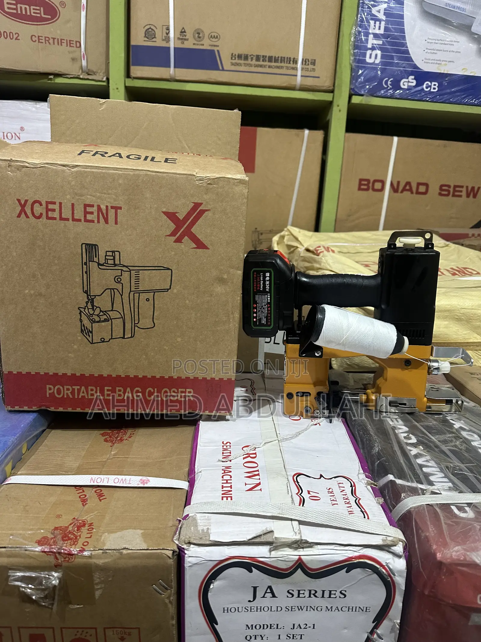Xcellent Portable Bag Closer Machine 20v