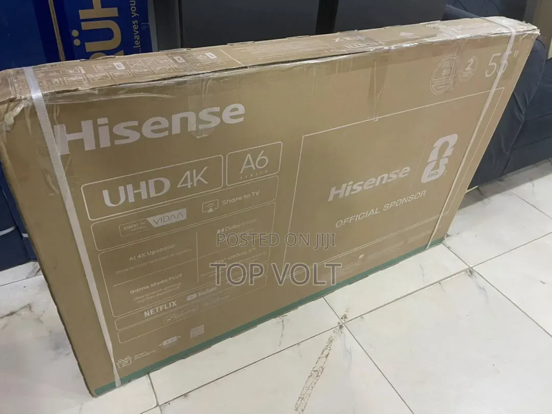 Hisense 55 Inch UHD Smart Television – Sleek Design