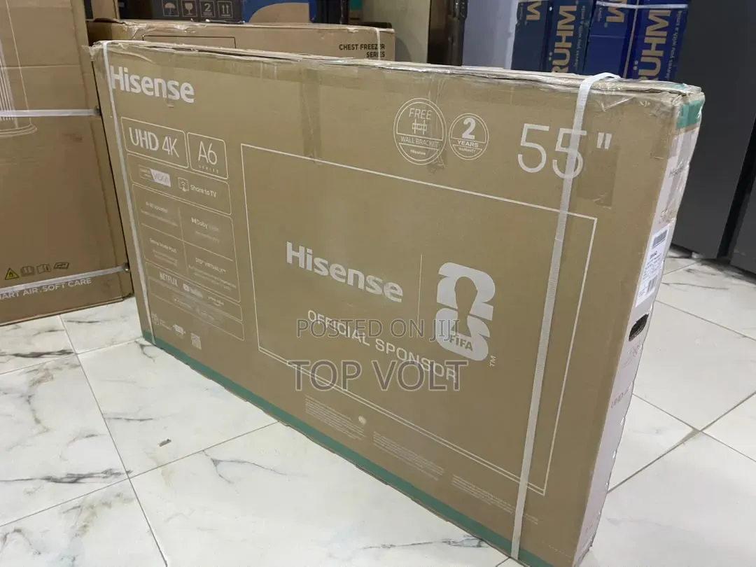 Hisense 55 Inch UHD Smart Television – Sleek Design