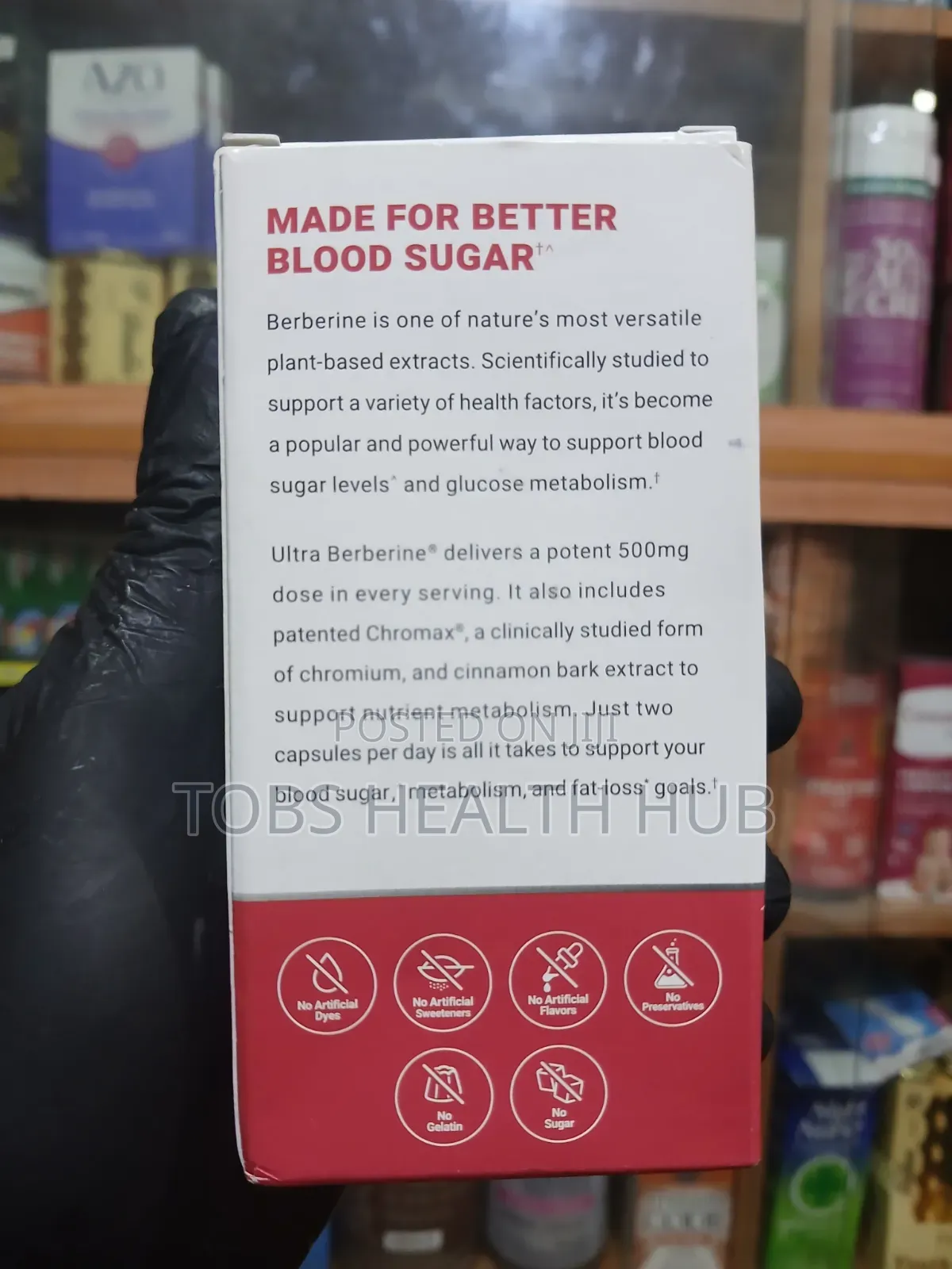 Force Factor Ultra Berberine 60 Veg Capsules