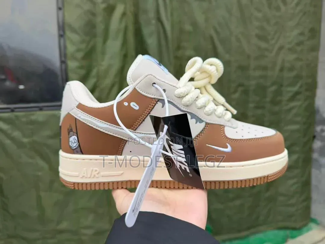 Swipe to View More High Quality Nike Air Force 1 Chunky Laces Sneakers