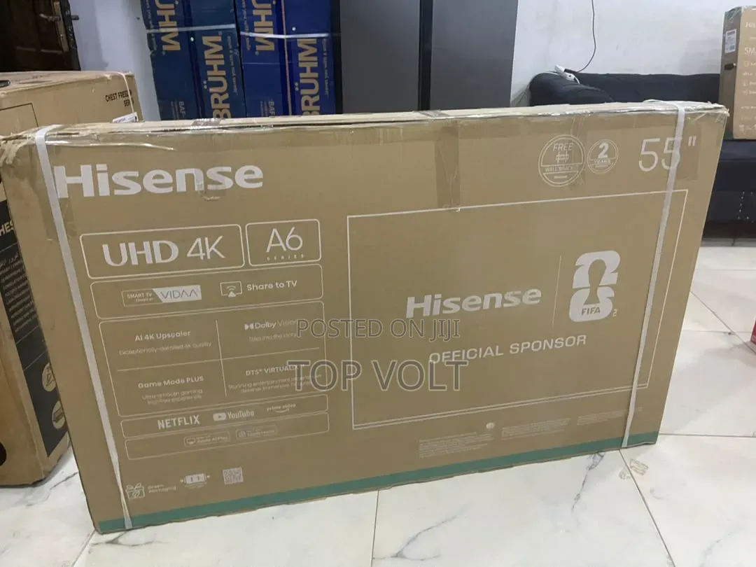 Hisense 55” UHD Smart TV With Clear Picture