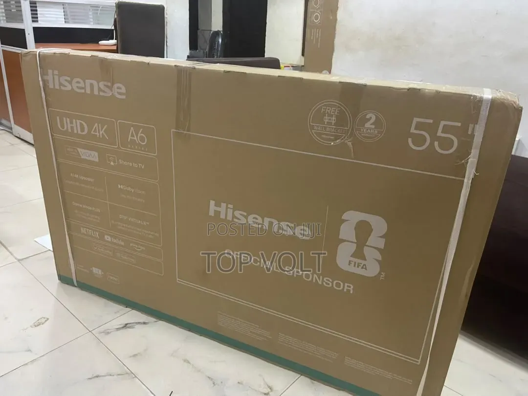 Hisense 55” UHD Smart TV With Clear Picture