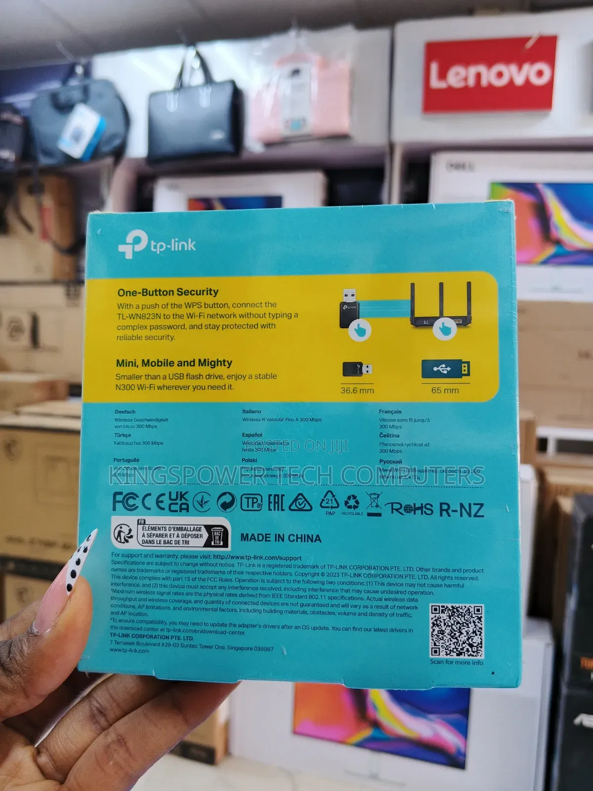 TP-Link Tl-Wn823n 300mbps Wifi Adapter