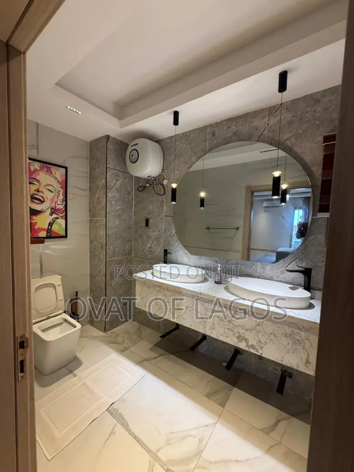 Furnished 3bdrm Duplex in Banana Island for rent