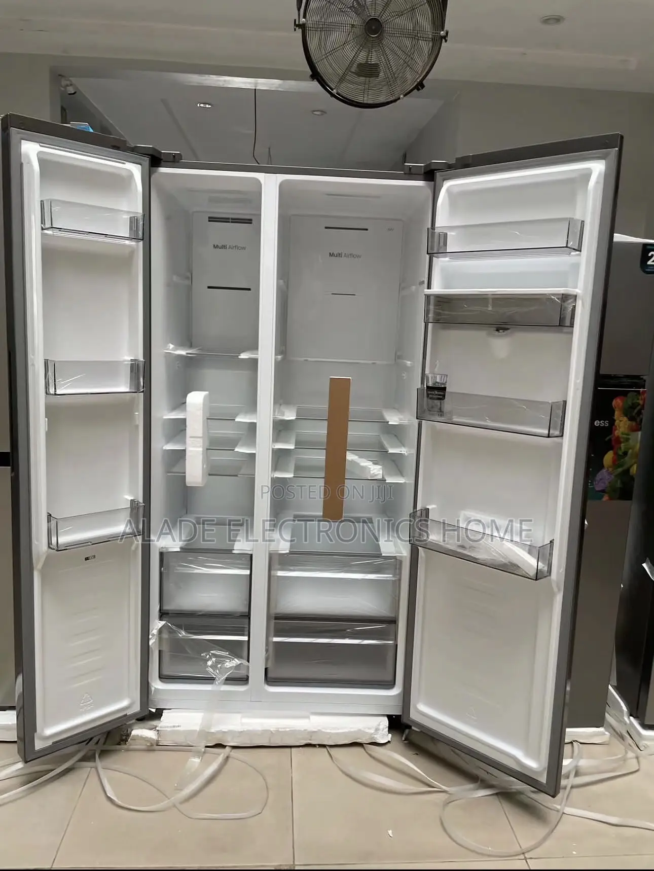 Hisense 529ltrs” Side by Side Inveter Refrigerator. 10yrs Waranty