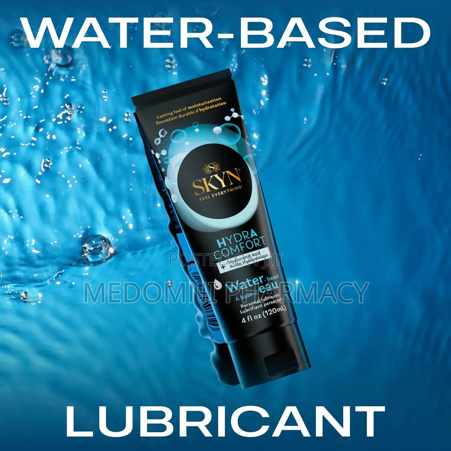 SKYN Hydra Comfort Water Based Lubricant 4 Oz