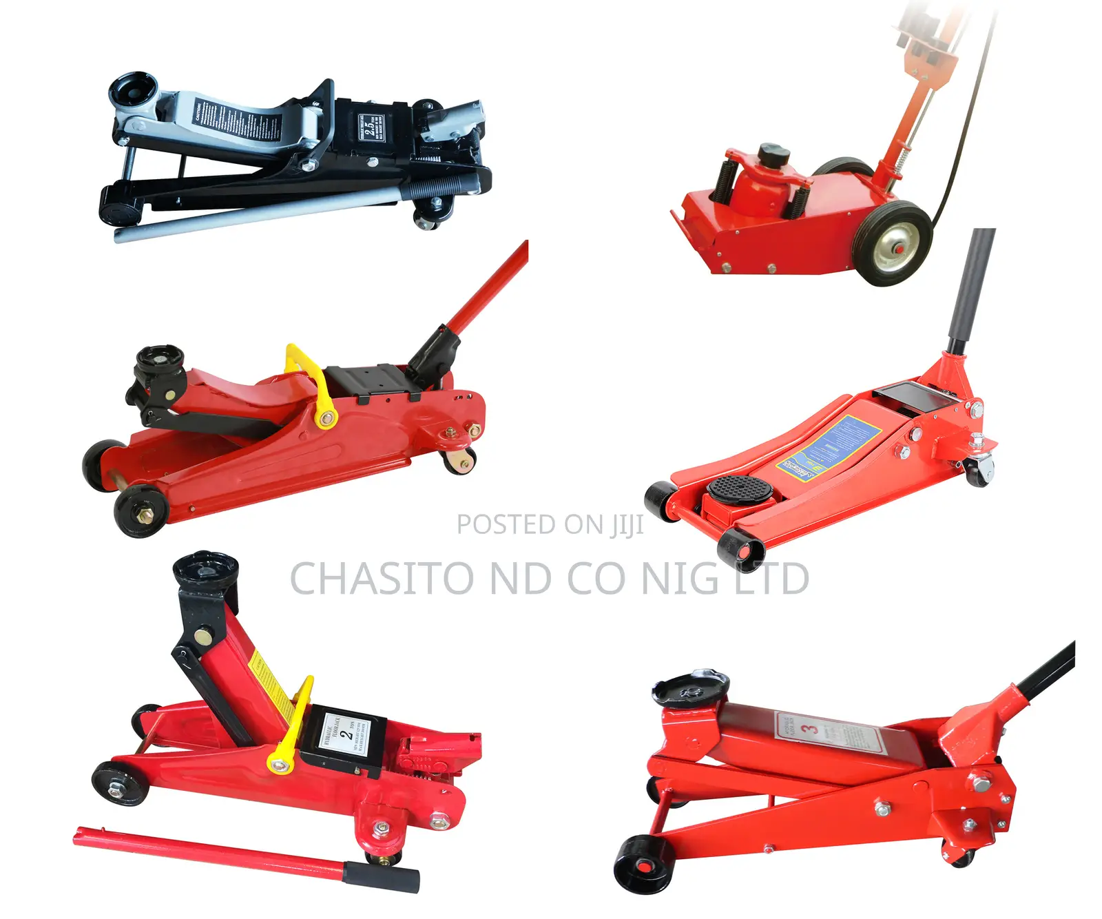 Ton Low Profile High Lifting Height Floor Jack Quick Jack for Car