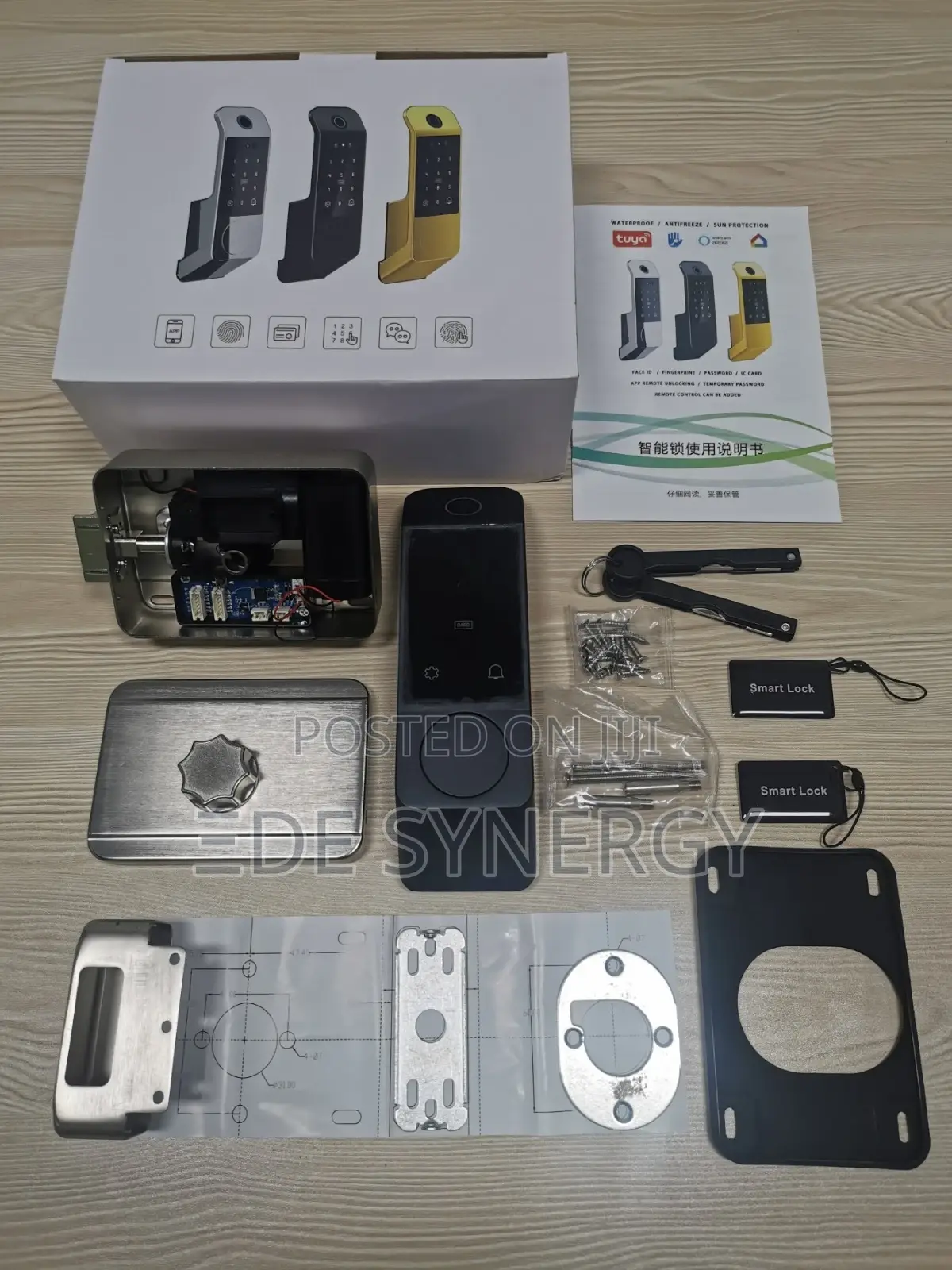 Metal-Iron Gate Intelligent Digital Biometric Smartlock