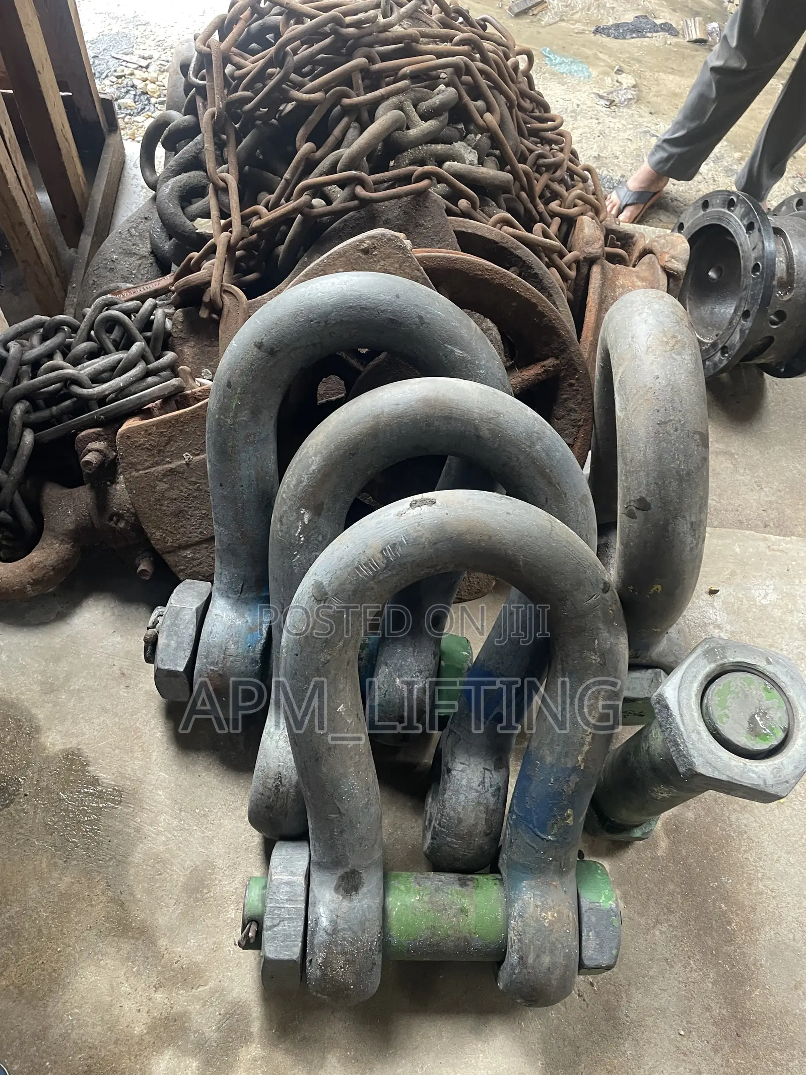 85ton Greenpin and British Standard Shackles Bolt and Nuts