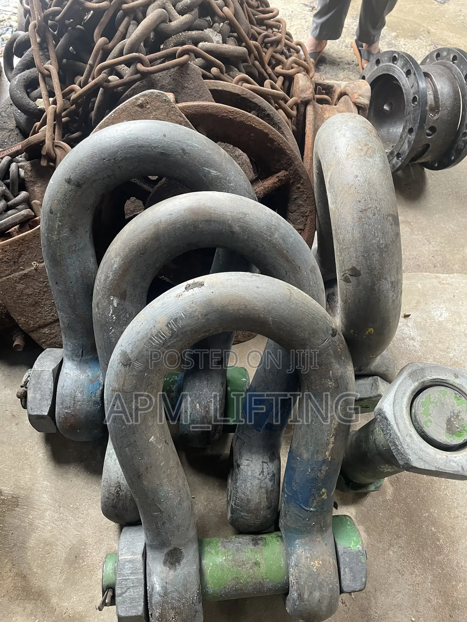 85ton Greenpin and British Standard Shackles Bolt and Nuts