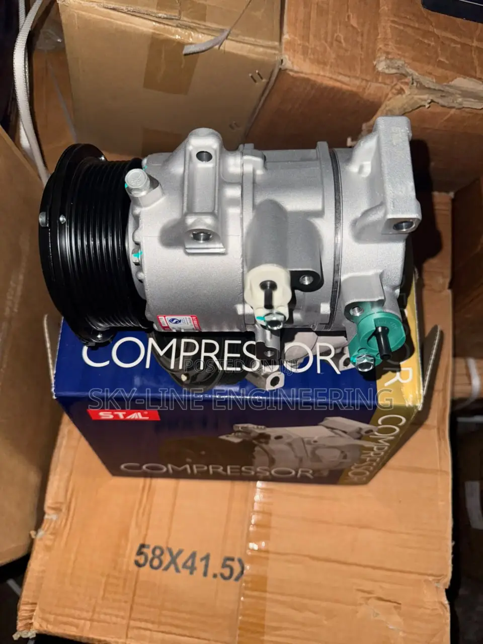 Toyota Camry 2.7 4 Plug RAV4 Hiace 2.7 AC Compressor 6SEU16C New