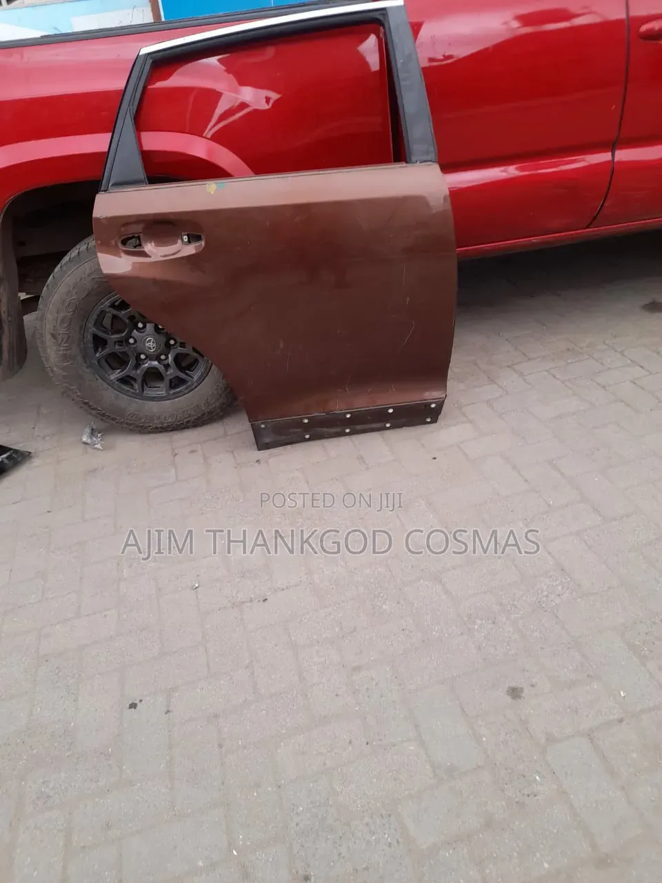 Empty Back Right Door Venza 2010/2015
