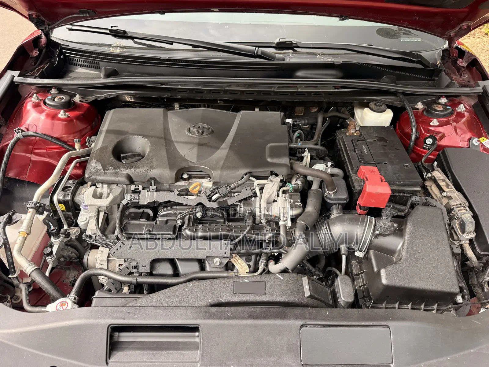 Toyota Camry SE FWD (2.5L 4cyl 8AM) 2018 Red