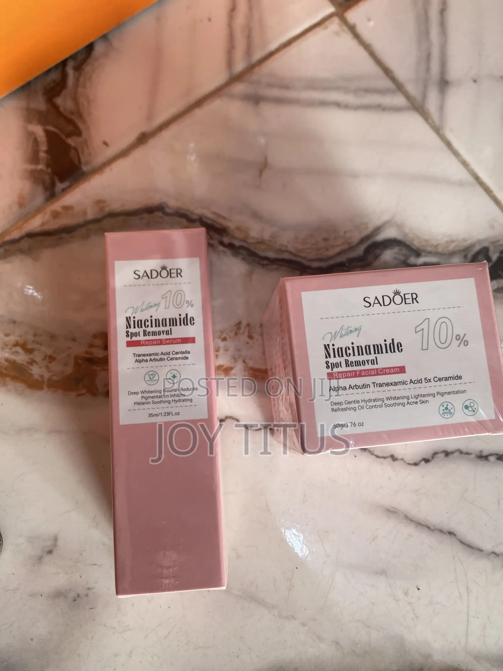 SADOER Whitening Niacinamide 10% Spot Removal Face Cream
