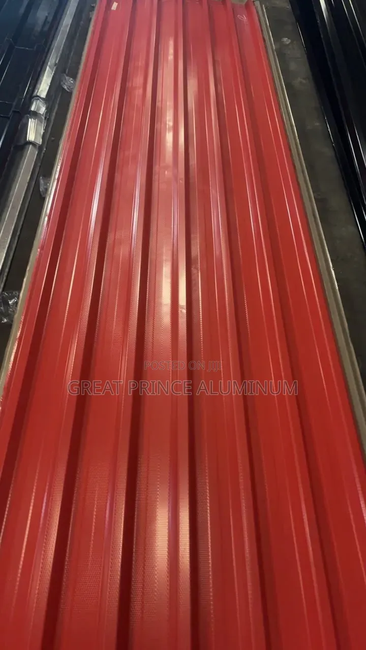 Aluminum Roofing Sheet Lead Color Beige Color and Green Colors