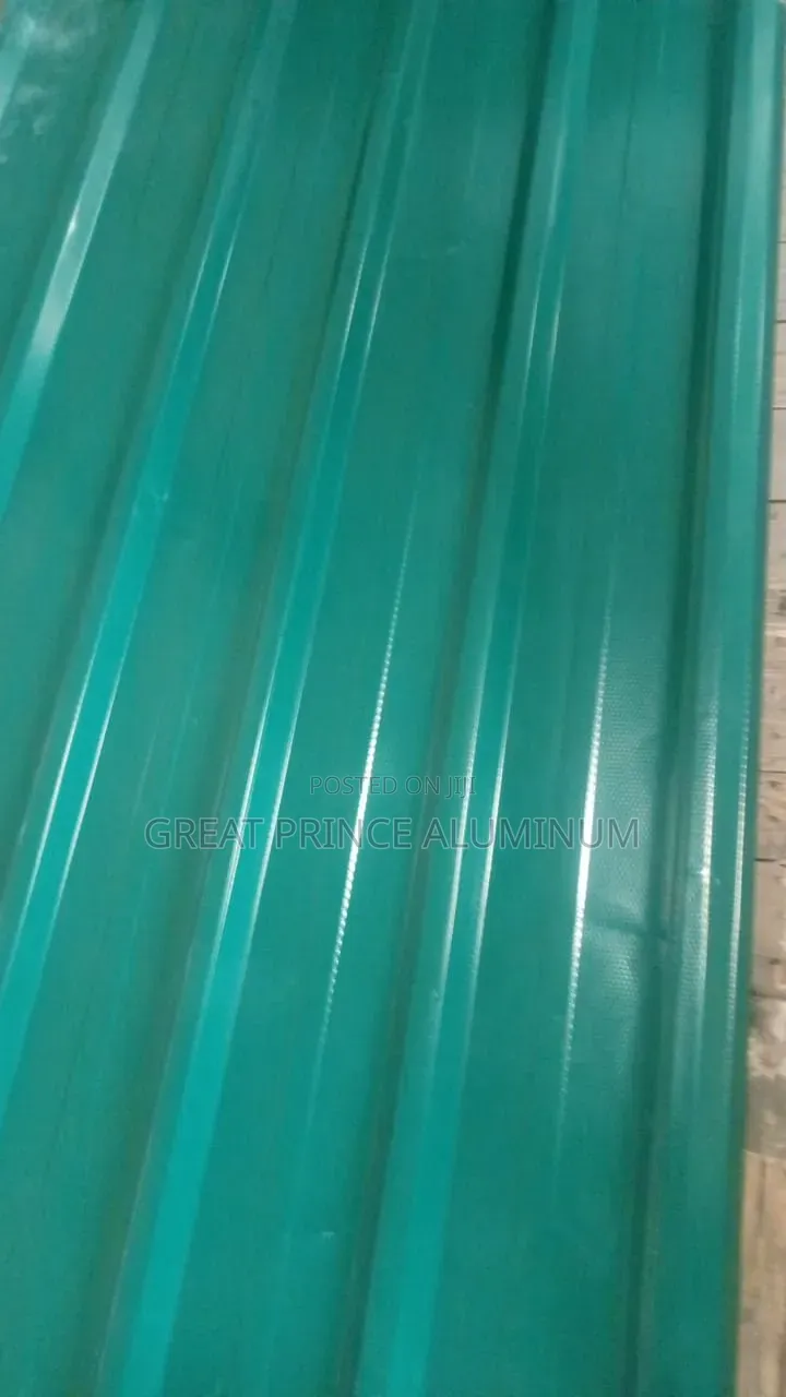 Aluminum Roofing Sheet Lead Color Beige Color and Green Colors