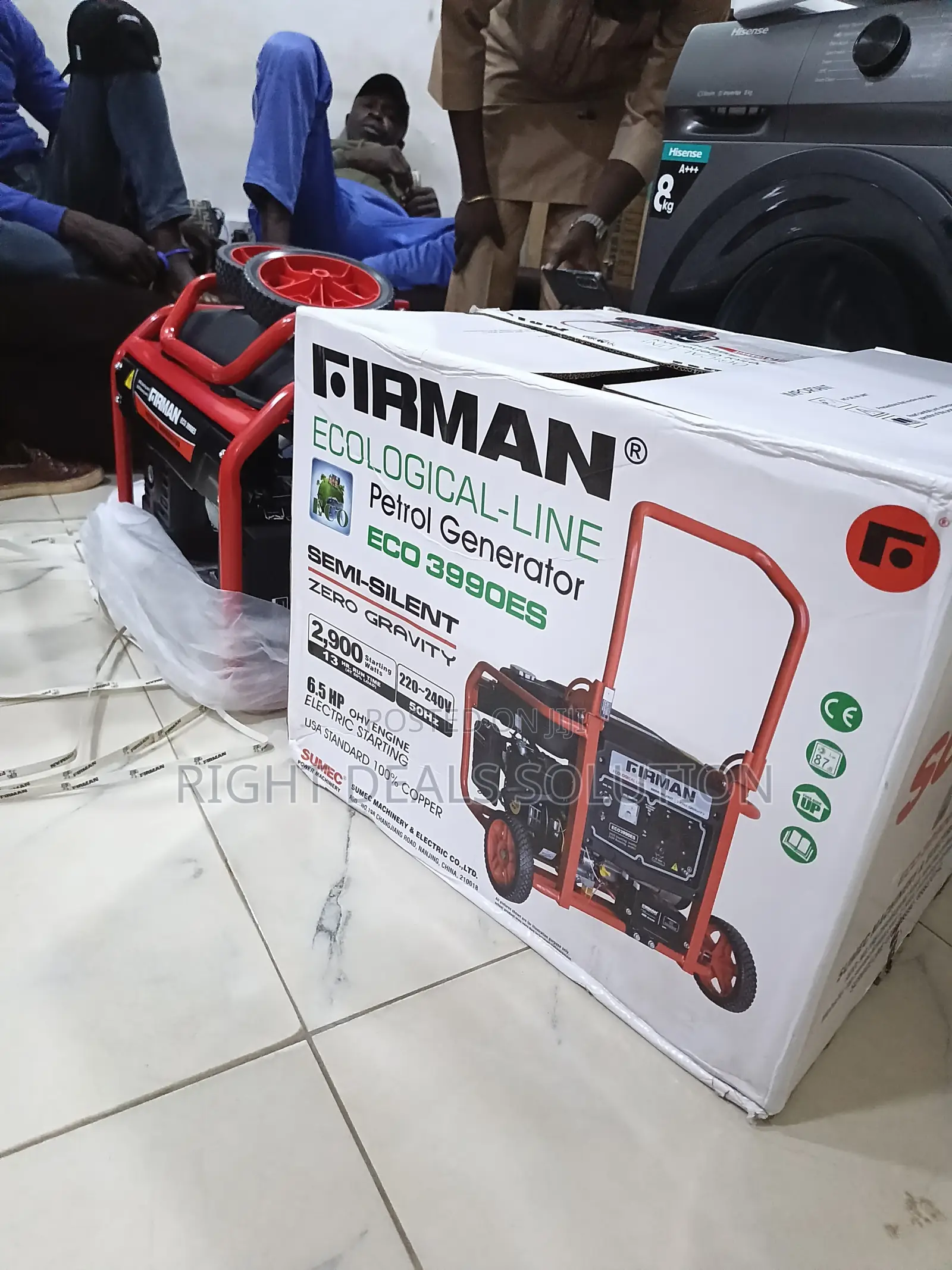 Firman ECO3990ES Key Start Generator