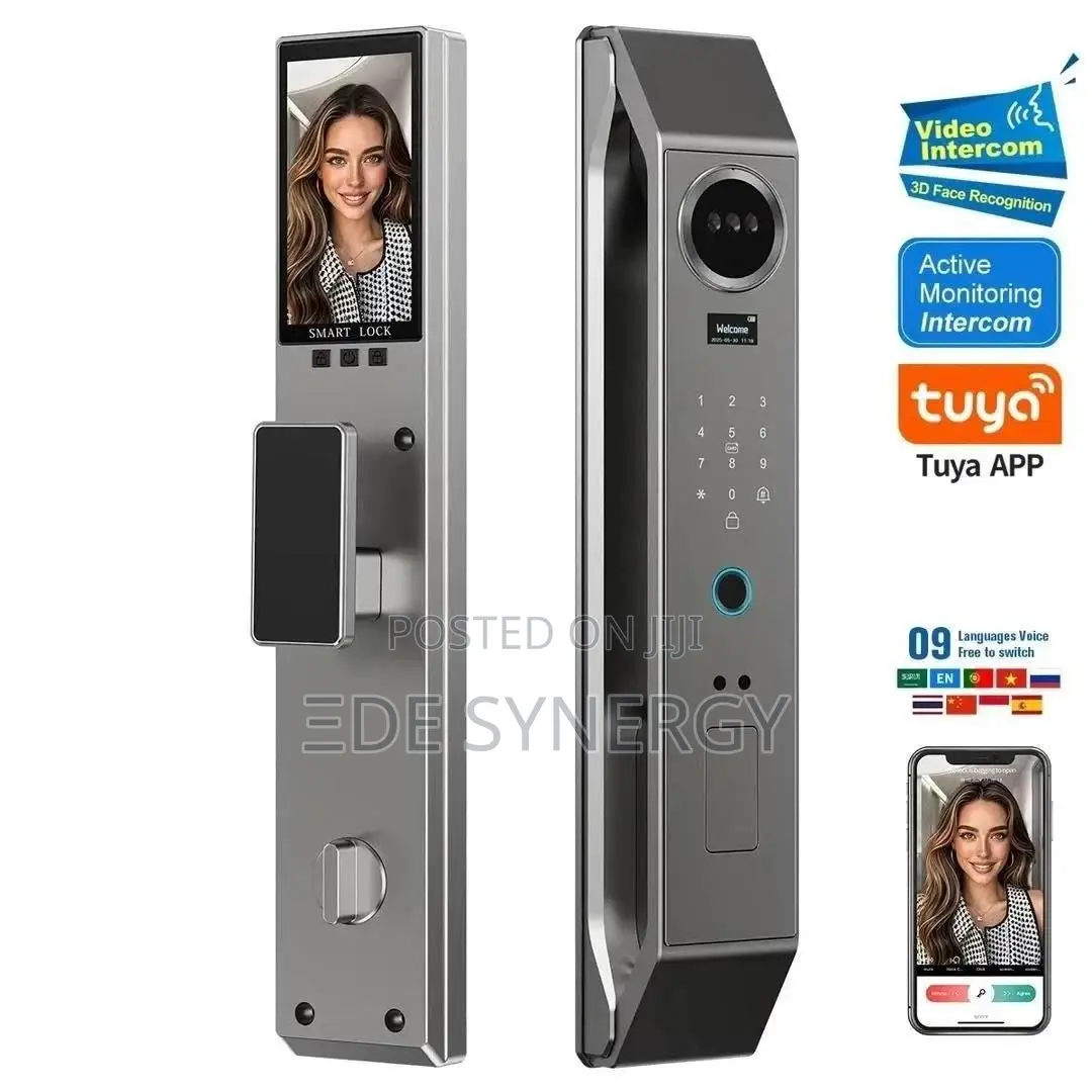 3d-Facial Recognition Intelligence Digital Smartlock