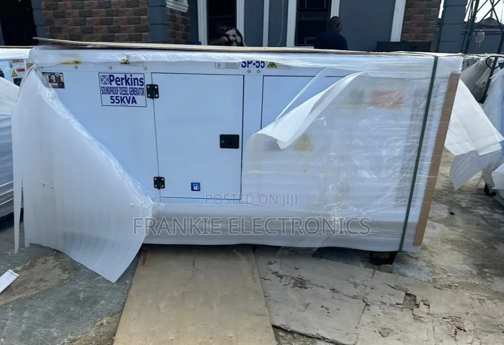 Perkins 55kVA Generator 100% Copper Coil