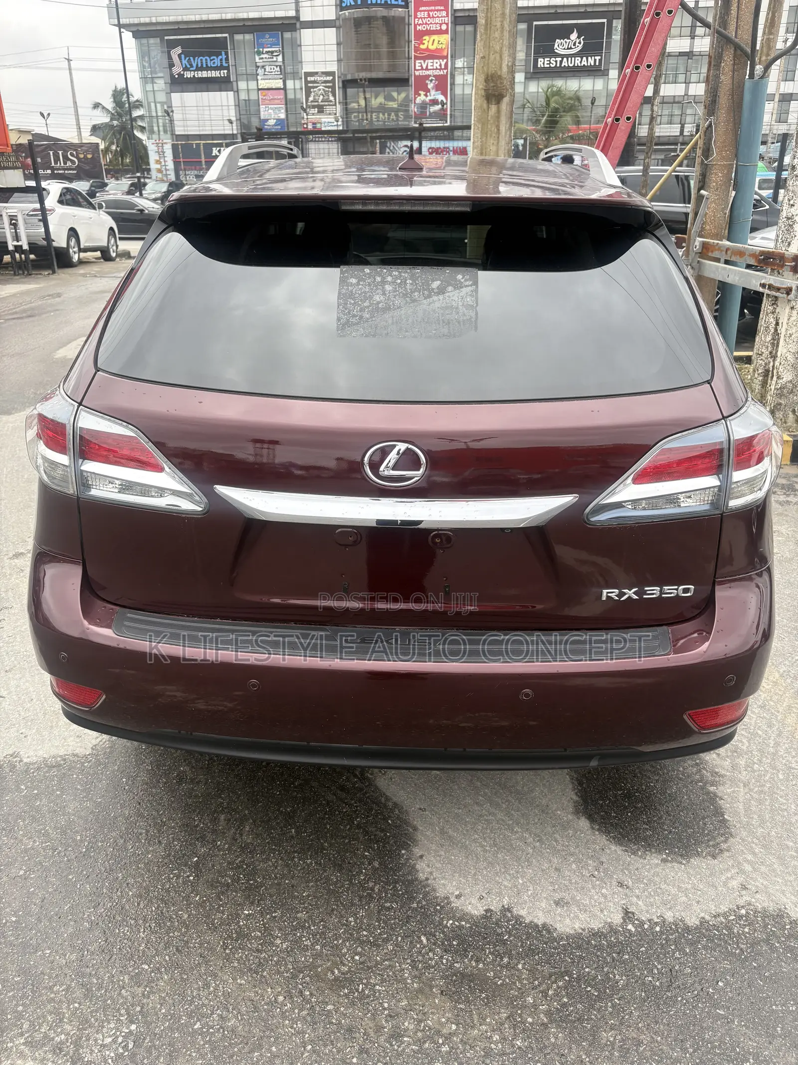 Lexus RX 350 AWD 2014 Burgundy