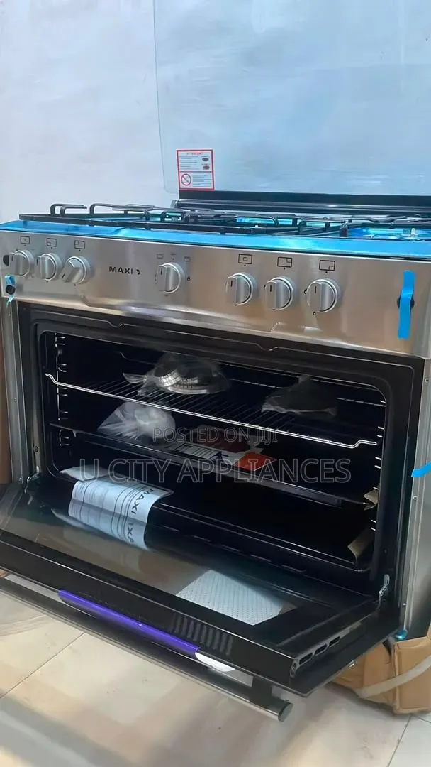 5 Burner Maxi Gas Cooker 69by90 With Oven N Grill
